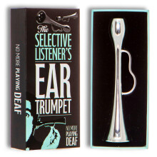 Boxer Gifts Old Age Joke Gifts For Men & Women - Selective Listeners Ear Trumpet