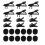 LUTER 24pcs Lapel Microphone Replacement Kit 1