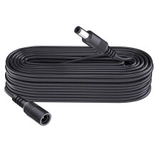Security-01 8m Extension Cable, Plug 5.5mm x 2.1mm, DC 5V 6V 9V 12V 24V Power Adapter Extension Cord, for CCTV Camera, IR illuminator, Printer, LED S