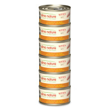 Almo Nature HFC Kitten - Wet Kitten Food - Chicken - Human Grade, Gluten Free, Monoprotein - 70g, Pack of 6