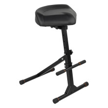 STRICH Guitar Stool, Height Adjustable Guitar Seat, Adjustable Footrest Guitar Chair for Kids Adults Guitarist, Portable and Foldable Drum Stool Thro