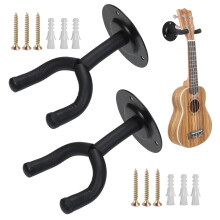 Xynovate Guitar Wall Mount 2 Pack, Guitar Hanger with Rotatable Soft Holder, Style Wall Holders Hooks Stands for Acoustic Electric, Bass, Classical,
