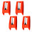 Record Player Needles, 4pcs Turntable Diamond Replacement Stylus Needles Durable Record Player Needle Replacement Accessories for Suitcase Turntable, 1