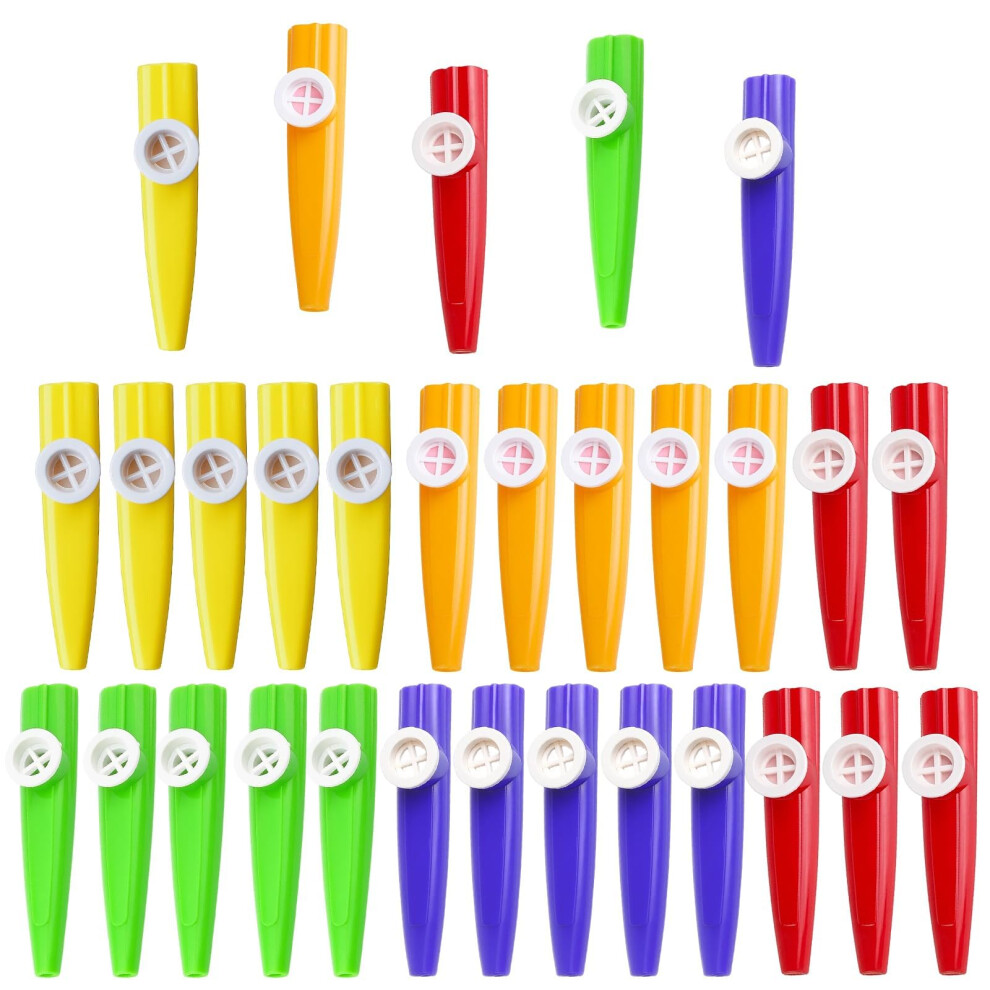 Zpscxq 30 Kazoos, Kazoo Instrument Adult, Flute Instrument, Fun Musical Instr