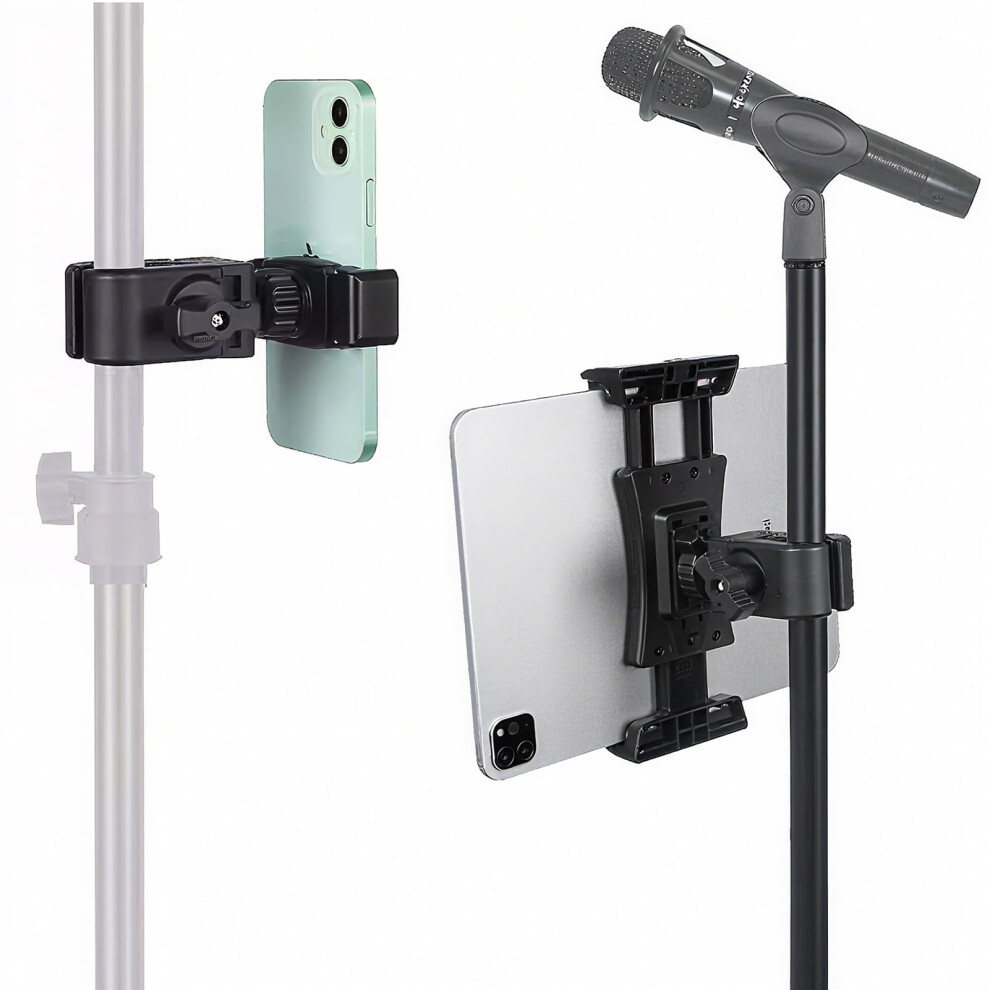 Lytari Tablet Microphone Stand Tablet Mount For Mic Stands Music Stand For Ip