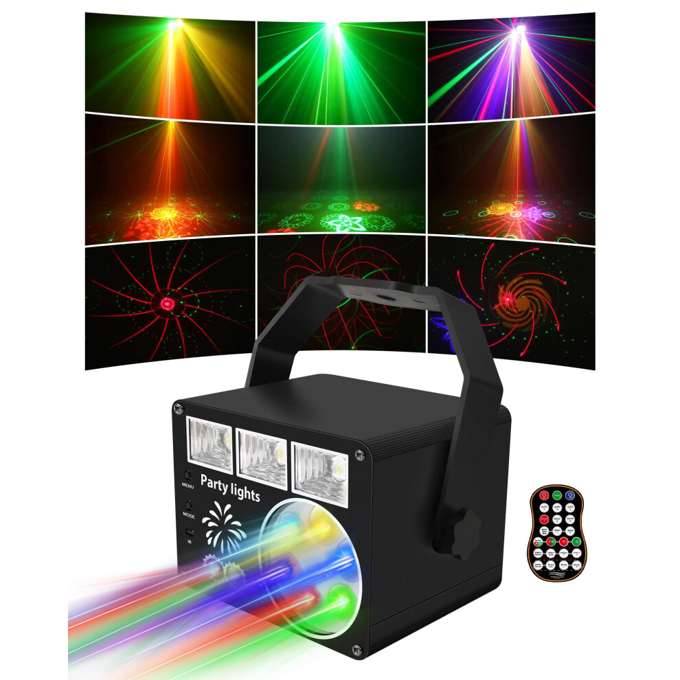 Vicalo Disco Lights With Remote Control, Dj Music Controlled Stage Eff