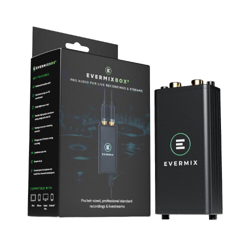 EvermixBox5 | Pro Audio Interface for Recording and Streaming