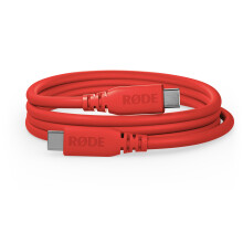 RØDE SC27 SuperSpeed USB-C to USB-C Cable for Fast Data Transfer up to 5Gbps and 60W Power Supply (2m, Red)