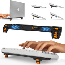 GPG2 ESC Flip PRO - Adjustable Computer Keyboard Stand & Adjustable Portable Laptop Stand | Ergonomic Keyboard Riser for Compact to Full-Size Keyboar