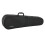 PURE GEWA Form Shaped Violin Case black with small music pocket 4/4 1