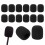 16 Packs Headset Microphone Foam Cover for Microphone Protection 1