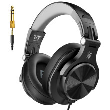 OneOdio A71D Wired Over-Ear Headphones, Studio Monitor Headsets, Hi-Res DJ Stereo Headphone with Foldable Design, 3.5/6.35MM Plug for AMP Recording P