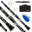 SONICAKE B Flat Clarinet for Beginners, Upgraded Ebonite Bb Clarinet Silver-plat 1