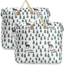 Set of 2 foldable clothes storage bags, clothes storage bag, foldable