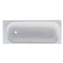 Modern Rectangular Single Ended Bath 1600x700x355mm - White