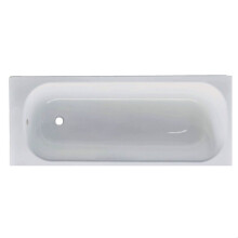 Rectangular Single Ended No Tap Hole Steel Bath, 1500 x 700 x 390mm