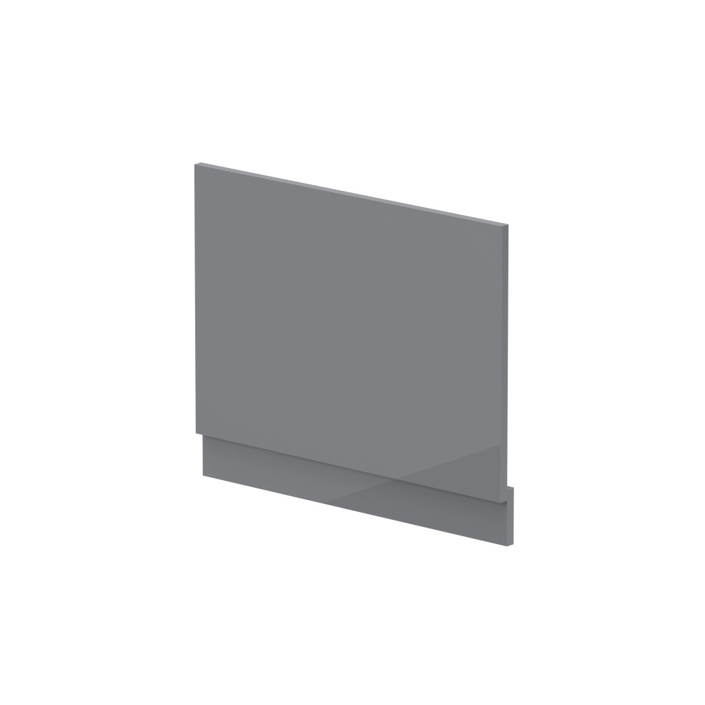 Balterley 700Mm Bath Mdf End Panel & Plinth - Gloss Cloud Grey