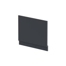 700mm Bath MDF End Panel & Plinth - Dark Grey