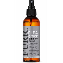 FURR Flea & Tick Spray for Dogs 250ml, Natural Plant-Based Formula with Neem Oil & Citrepel 75, Soothes Skin with Aloe Vera, Safe for Puppies Over 6