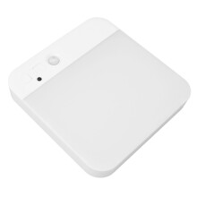 Luminária de teto sem fio com sensor de movimento, LED de 4200mAh, ideal para armários e escadas. Recarregável e fácil de instalar.