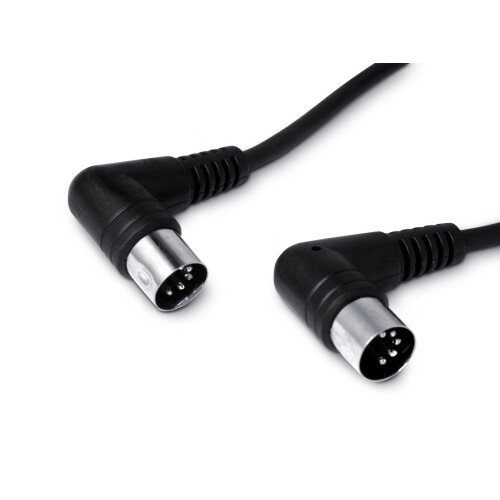 Snakebite Professional MIDI (5 pin DIN) Cable with right angled connectors