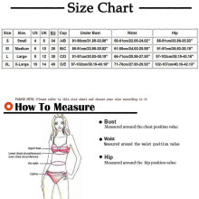 (M, Black) Women's Fashion Bikini Set Swimsuit Two Piece Printing Sling Swimwear Beachwear