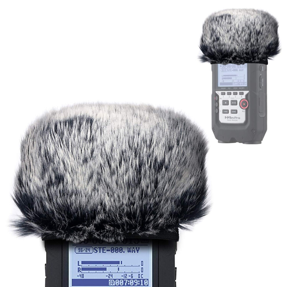 Youshares Furry Outdoor Microphone Windscreen Muff For Zoom H4n Pro Portable Dig