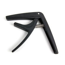 Bray Premium Range Black Trigger Clamp Guitar Capo For Gibson, Ibanez, Tanglewood, Yamaha & Fender Acoustic Guitars