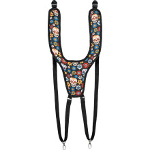 Meinl Percussion Djembe Strap Accessory - Shoulder Strap for Djembes - Adjustable - Plastic, Multicoloured (MDJS1DA)