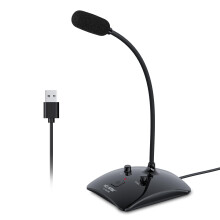Ko-Star Recording Microphone, Computer PC Podcast Condenser Omnidirectional Mic with Mute Button & LED Indicator for Laptop, Mac, PS4 - Vocal, Podcas