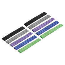 sourcing map 10pcs 18mm Dia Drumstick Grips Wrap Drumstick Sleeve Heat Shrink Anti Slip for Drum Percussion Accessories