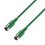 Adam Hall 3 Star Series 1.5m MIDI Cable - Green 1
