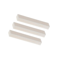 RuiJOTWAT 3PCS Blank & Uncut Guitar Bridge Saddles Nut 52x6x10mm for Acoustic & Classical & Cigar Guitar Part Replacement