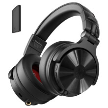 OneOdio Studio Max 1 Wireless Over-Ear DJ Headphones, 120H Playtime, Hi-Res/LDAC Audio, 20MS Low Lantecy, Dongle/Bluetooth/6.35mm/3.5mm Connection fo