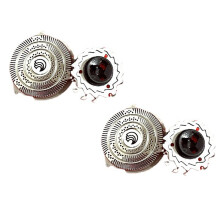 Cabeças de corte com lâminas suaves para a pele, para um barbear rente e indolor, compatíveis com barbeadores Norelco, para um barbear rápid