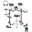 LALAHO Electric Drum Kit, Electronic Drum Kit with USB MIDI, Type-C Ch 1