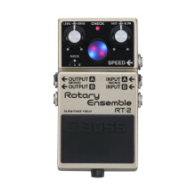 BOSS RT-2 | Compact Rotary Ensemble Pedal | Authentic Rotary Speaker Sounds | Tailored for Guitars & Keyboards | 3 Versatile Modes | Multiple Mod FX