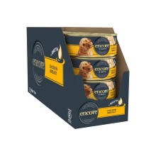 Encore 100% Natural Dog Food Tin 1x(12x156g) Chicken Breast with Rice in Broth,