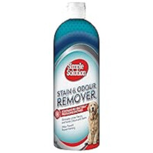 Simple Solution Dog Stain and Odour Remover, Enzymatic Cleaner with Pro-Bacteria Cleaning Power - 1 Litre