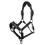 ProSafe Horse Headcollar in Black - Extra Padding - Adjustable at Nose and Poll Strap - X-Large 1