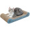 Trixie TRIXIE Wild Cat Scratching Board – Robust Corrugated Cardboard Cat Scratcher wit 1