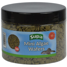 Supa 7mm Mini Algae Wafers 300 grams, Ideal For Bottom Feeding Fish, Made From Premium Quality Ingredients Which Offer A Nutritionally Balanced Diet,