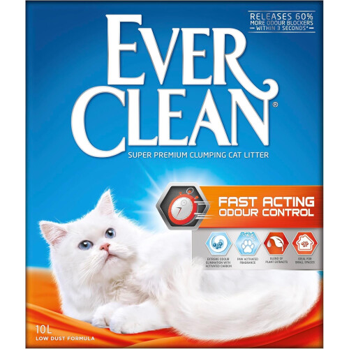 Ever Clean Ever Clean Clumping Cat Litter, Fast Acting Odour Control, Ideal for small space