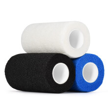 SEADESKY 4 Inch Self Adhesive Bandage Pet Vet Wrap for Horse Cats Dogs Cohesive Bandages Stretch Self Adherent Bandage Elastic Sport Bandage Tape for