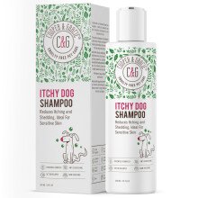 Itchy Dog Shampoo 300ml for Sensitive Skin Natural Antibacterial and Antifungal Dog Shampoo Soothes Dry Flaky Skin and Reduces Shedding Vet Developed
