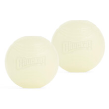 Chuckit! Max Glow Balls Glow in the Dark Dog Toy, Medium, 6.5 cm (2-Pack)