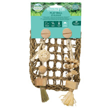 Oxbow Enriched Life Play Wall Small - Rabbit Toys, Guinea Pig Toys, Hamster, Rabbit, Chinchilla, Rat, Chinchilla Cage Accessories, Guinea Pig Accesso