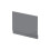 Balterley 800mm Bath MDF End Panel & Plinth - Gloss Cloud Grey 1