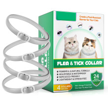 4 collari per gatti, Collare gatti, Collar Cat, 4 piece Collars for Cats, Suitab