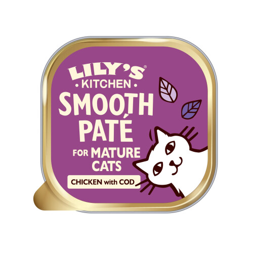 Lily's Kitchen Lily’s Kitchen Made with Natural Ingredients Smooth Paté Chicken with Cod Mature